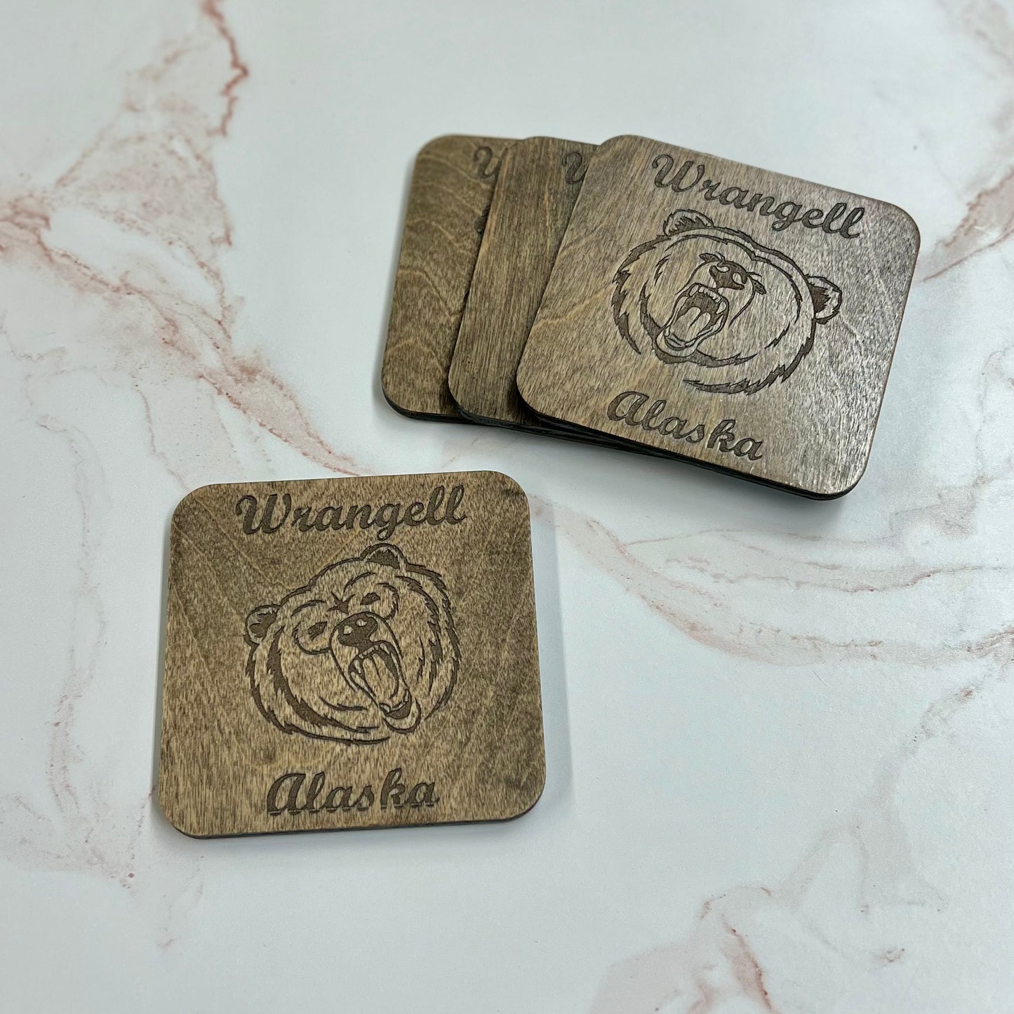 Wood Coaster Sets | HCU