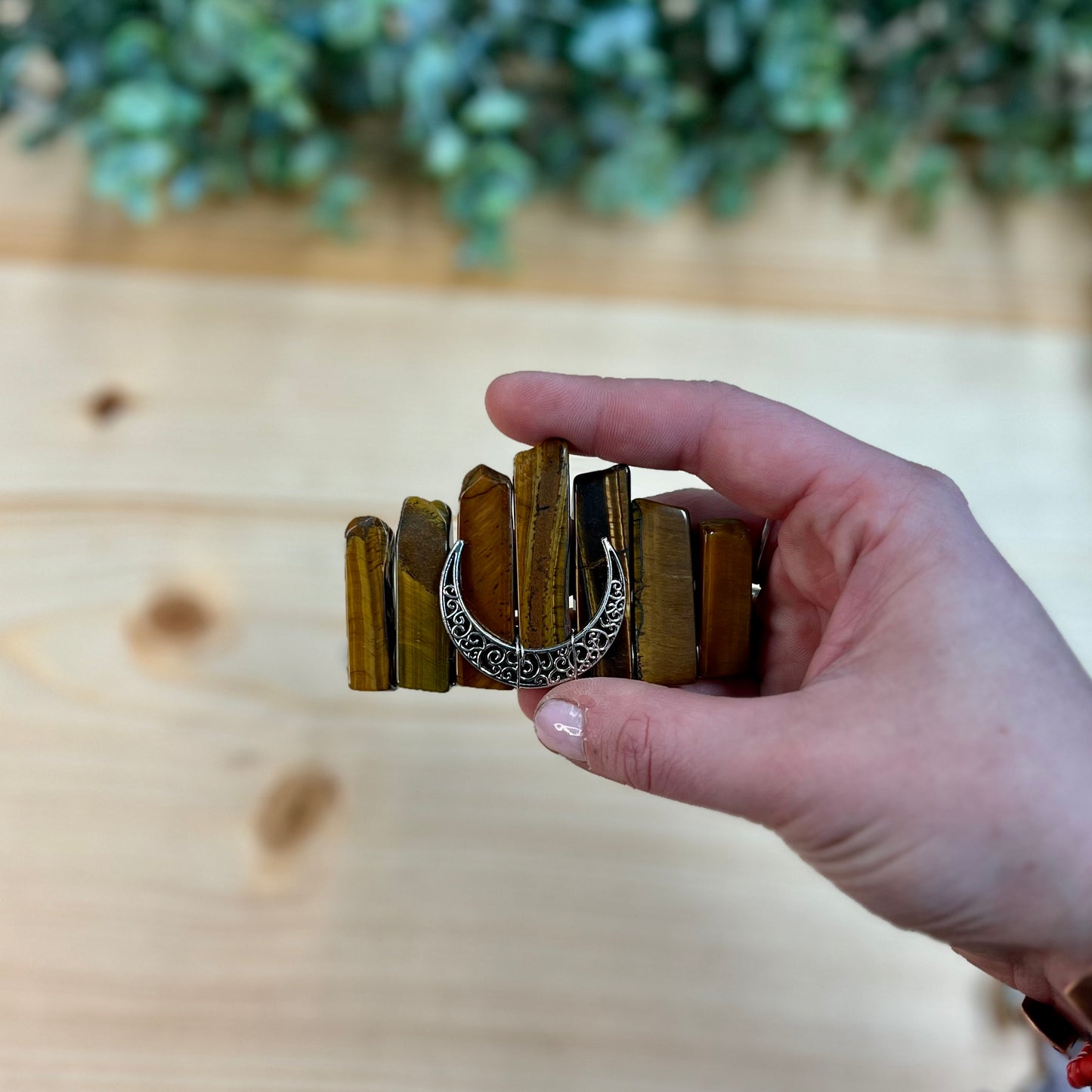 Lunar Gemstone Barrettes