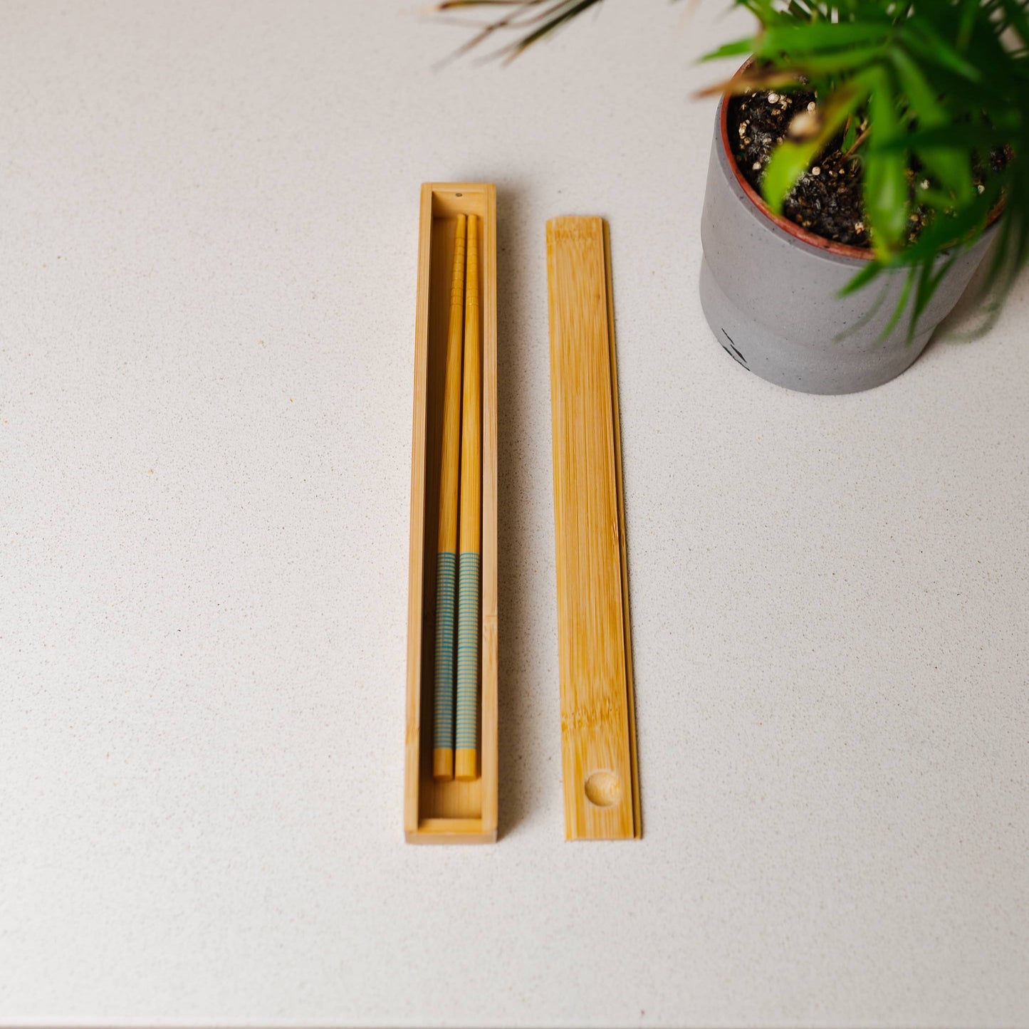 Bamboo Chopstick Storage Travel Box