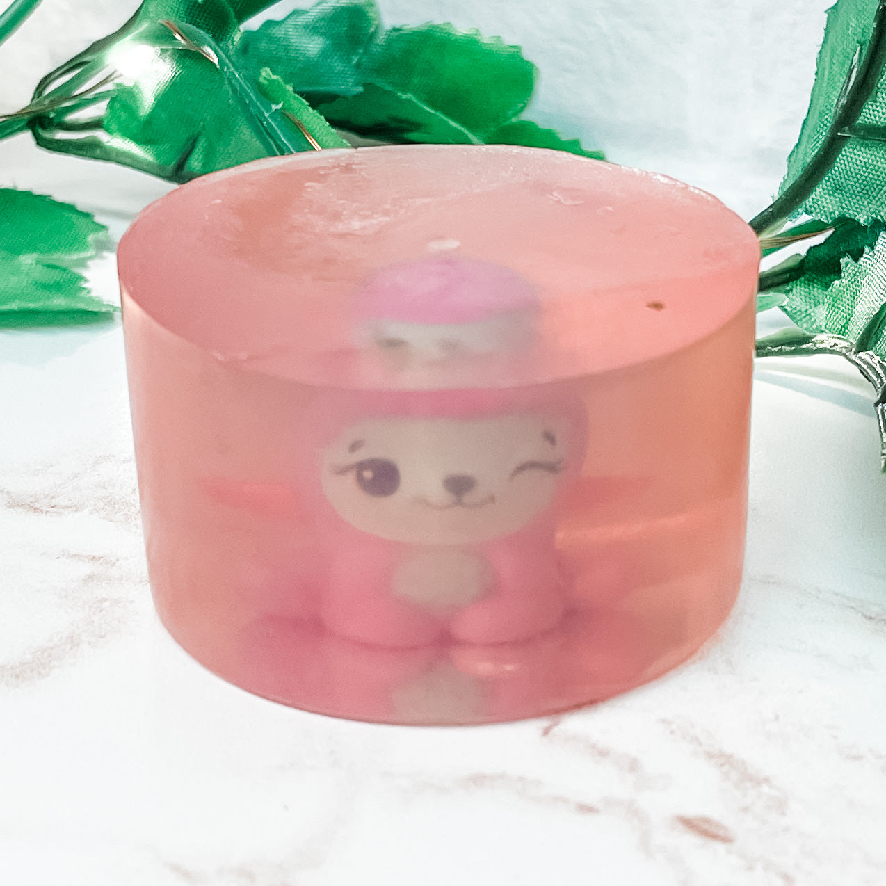 Pink Pet Soap with a Toy Surprise