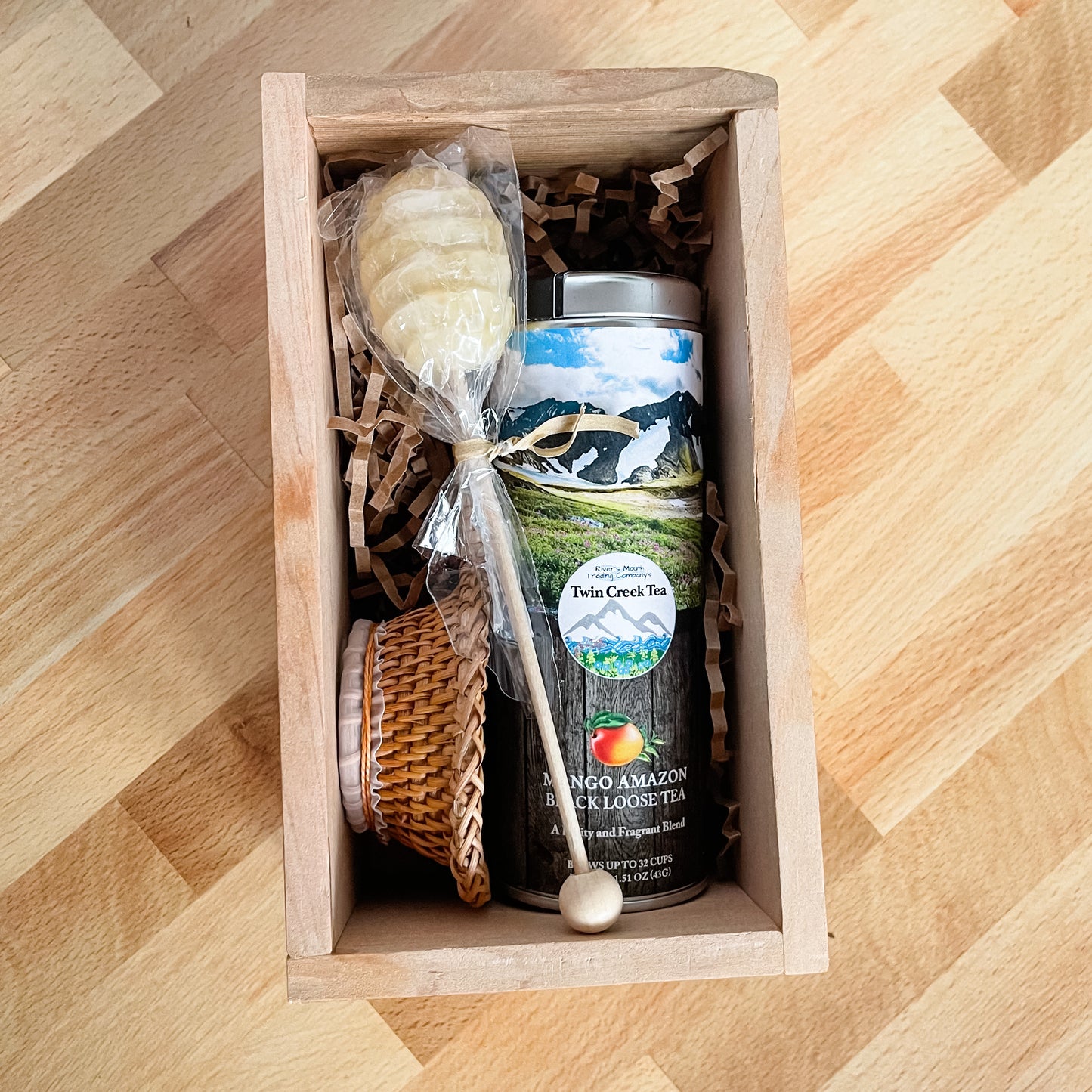 Loose Leaf Tea Tin Single Gift Box